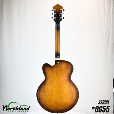 Ibanez AF55 Artcore Hollow Body Guitar - Tobacco Flat - *0655 image 5