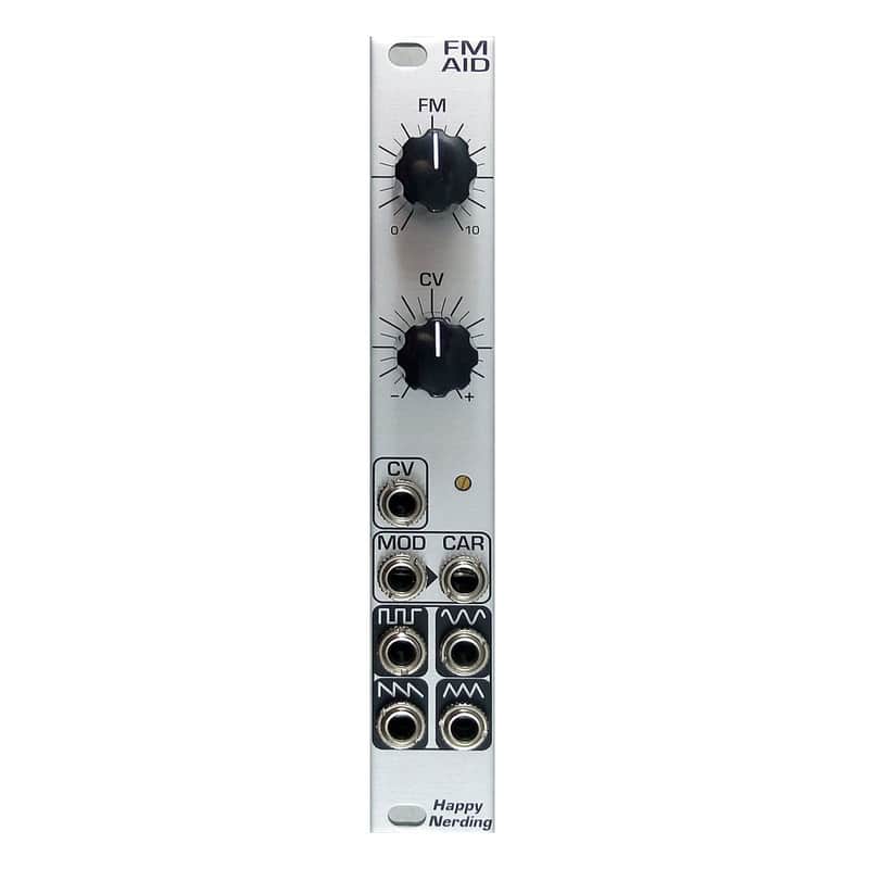 Happy Nerding FM Aid Eurorack Frequency Modulation Module (Silver) image 1