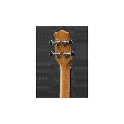 Ibanez UEW5E Concert Ukulele Acoustic Electric Guitar with Mahogany Top, 19 Frets, Mahogany Neck, Rosewood Fretboard, UK300-T Preamp, Open Pore image 12