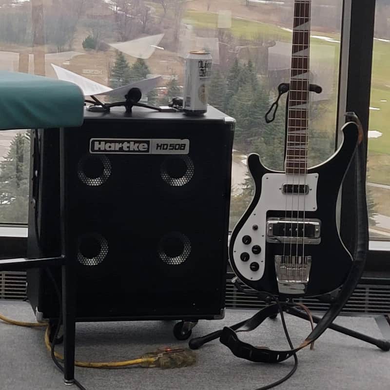 Hartke 508 Bass Combo 2022 - Black with cover included image 1
