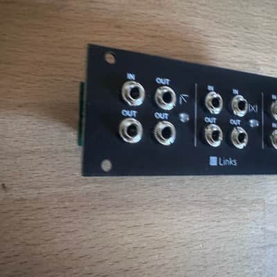 Links 1u Redesign Black Panel pro build ( Intellijel 1u format) Mutable Instruments clone image 4