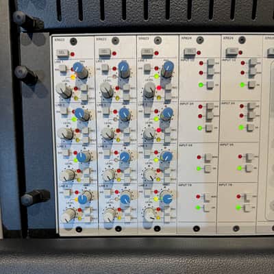 Solid State Logic X-Rack 28 Channel Summing Mixer + Stereo Bus Compressor & custom Mogami breakout cables image 7