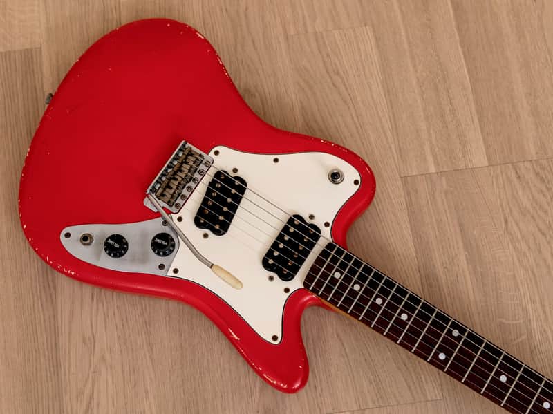 1997 Squier by Fender Super-Sonic Electric Guitar Vista Series