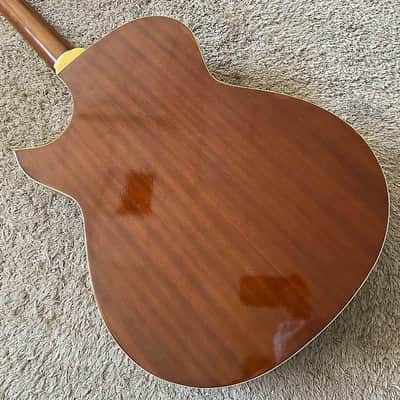Sakura 40 Inch Acoustic Guitar, Mahogany Body and Neck, Rosewood Fingerboard image 5