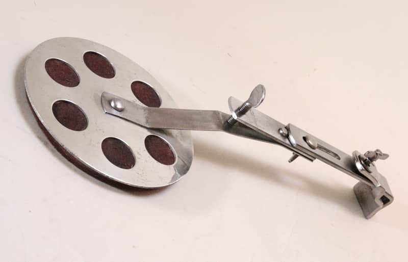 Gretsch Bass Drum Muffler, Rare 3-Way Model, Logo Stamp, Adjustable Length Arm - 1950’s / INSPECTED & TESTED image 1