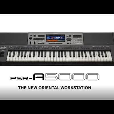 Yamaha PSR-A5000 61-Key World Music Style Arranger Workstation Keyboard image 7