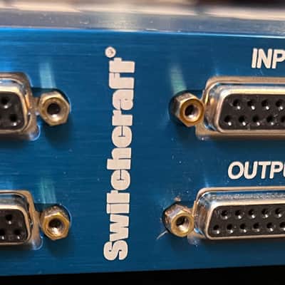 Switchcraft StudioPatch Series 9625 96-Point TT-DB25 Patchbay 2010s - Blue image 10