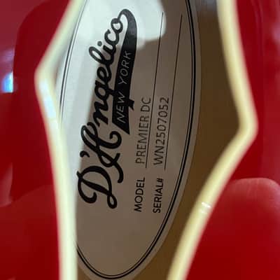 D'ANGELICO Premier DC - Burnt Red image 4