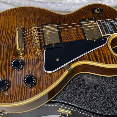 NEW! Gibson Dealer Select Custom Shop Les Paul Custom AAAAA Flamed Curly Maple Top - Authorized Dealer - Curly Monster Flame! WOW! 9.4 lbs - G07389 image 3