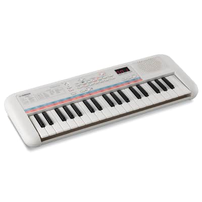 Yamaha Remie PSS-E30 37-Key Portable Mini Keyboard, White