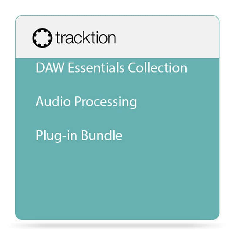 New Tracktion DAW Essentials Collection - Audio Processing Plugin Software Bundle (Download/Activation Card) image 1