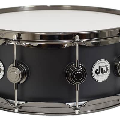 DW Snare Collectors SO-Matte Black BN 14x5,5 image 1