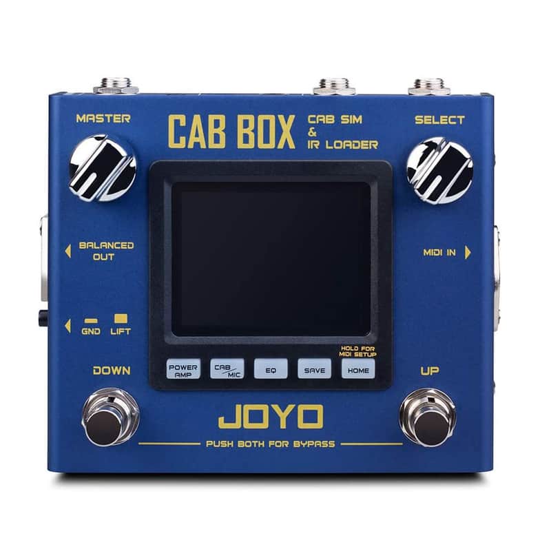 Joyo R-08 Cab Box  CABINET SIMULATOR+IR LOADER  Pedal,price include the import duty for US buyer image 1
