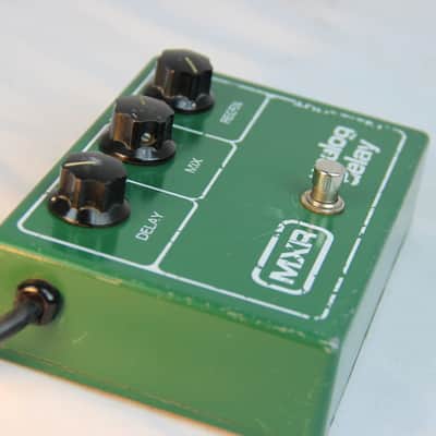 MXR M-118 Analog delay pedal 1978 green image 4