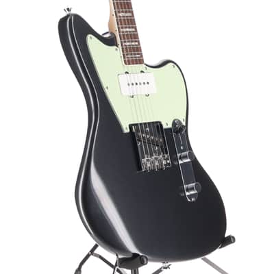Squier Limited Edition Paranormal Offset Telecaster SJ Charcoal Frost Metallic (RP) (06569) image 6