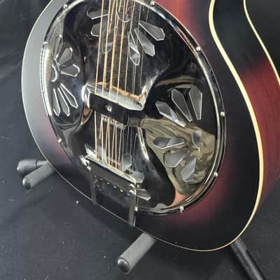Gretsch G9220 Bobtail™ Round-Neck A.E., Mahogany Body Spider Cone Resonator Guitar, Fishman® Nashville Resonator Pickup, 2-Color Sunburst image 3