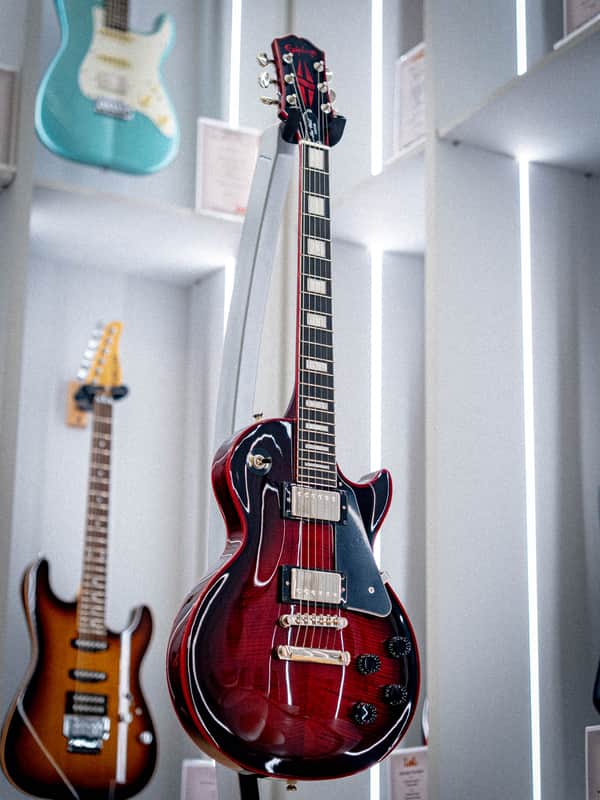 Epiphone Les Paul Custom Widow | Red Burst image 1
