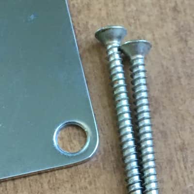 1994 Fender USA Made American Vintage Spec Reissue Serial Aged Relic Neck Plate image 4