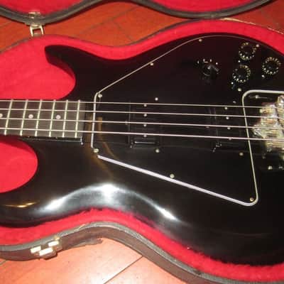 1978 Gibson L9-S Ripper Bass Black image 10