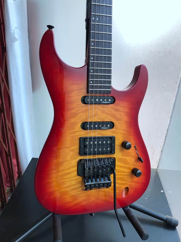 1992 MIJ Jackson Stealth LT Professional, Quilt Maple Exotic image 1