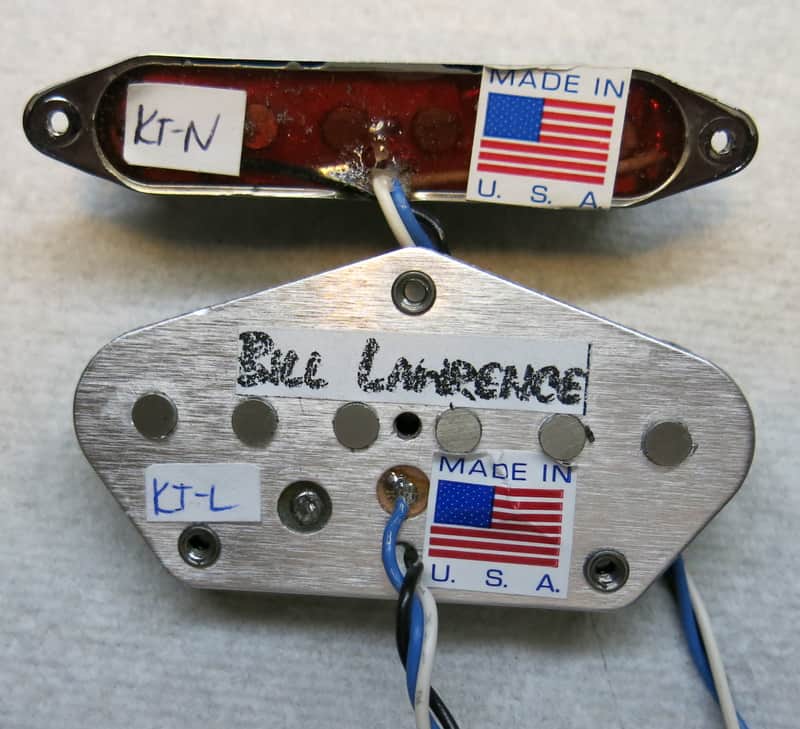 Wilde Bill Lawrence Deluxe Keystone Telecaster Pickup Set image 1