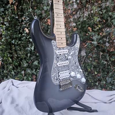 Wilhelm Guitars Custom Handmade HSS Strat Solid Body Electric Guitar "Silverburst" image 12