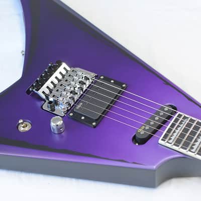 ESP E-II Alexi Ripped Sawtooth Purple Fade image 10