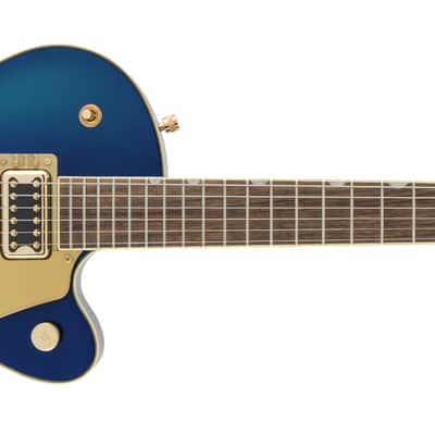 Gretsch G5655TG Electromatic® Center Block Jr. Single-Cut with Bigsby® and Gold Hardware, Laurel Fingerboard Azure Metallic image 1