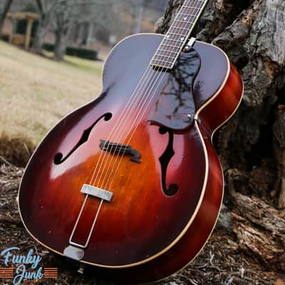 ~Tone Monster~ 1952 Wabash by Kay Jumbo Jazzbox Archtop Guitar ~ Made in USA! Harmony Silvertone ! image 1