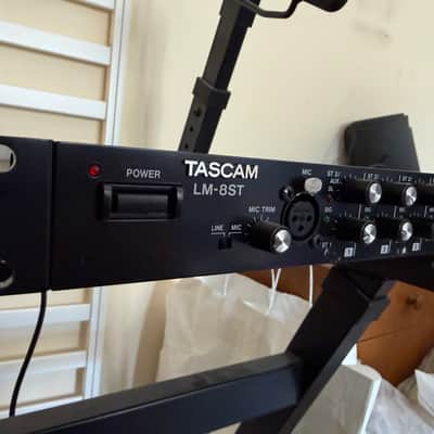 Tascam LM-8ST – Line Mixer stereo rack 1U image 6