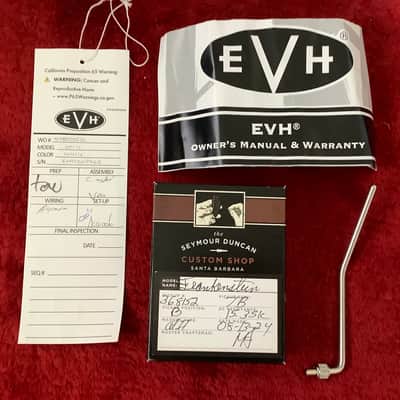 EVH Frankenstein Series Relic White With Upgrades image 19