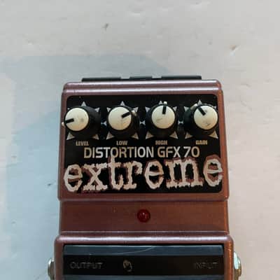 DOD Digitech GFX70 Distortion Extreme Metal X Corrosion Guitar Effect Pedal image 2