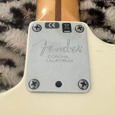 Fender American Standard Stratocaster with Rosewood Fretboard 2008 - 2012 - Blizzard Pearl image 3