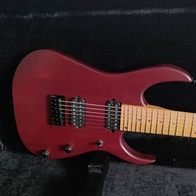 2011 Jaden Rose 7-String S2 Red w/HSC image 2