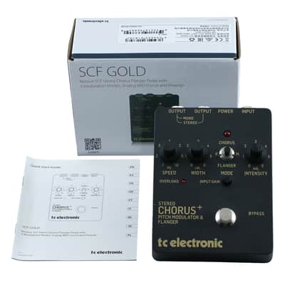 TC Electronic SCF Gold Stereo Chorus + Pitch Modulator & Flanger