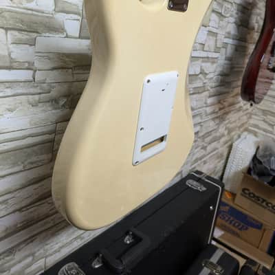 Fender Standard Stratocaster® (Upgrade) (2006-2008), Maple Fingerboard, Arctic White with Fishman Fluence Stratocaster Loaded Pickguard - White with Battery Pack and Hard Case image 15