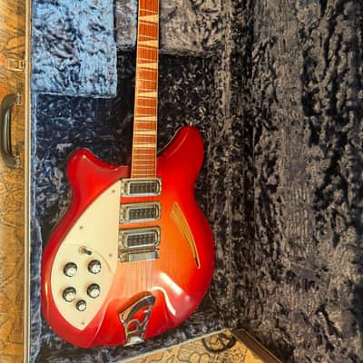 Rickenbacker 370 Left-Handed 2008 - Strawberry Glo image 1