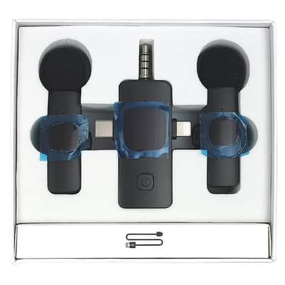 Mint Liquid Audio Sonic Realm 3in1 Wireless Lapel Microphone System image 5