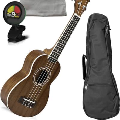 Lanikai MA-S Mahogany Soprano Ukulele w/ Gig Bag, Cloth, and Tuner image 6