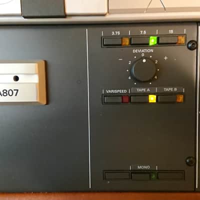 Studer A807 MK II Perfect, 3-Speed, 2 EQ, Quarter-inch, Stereo - Perfect, one year warranty image 17