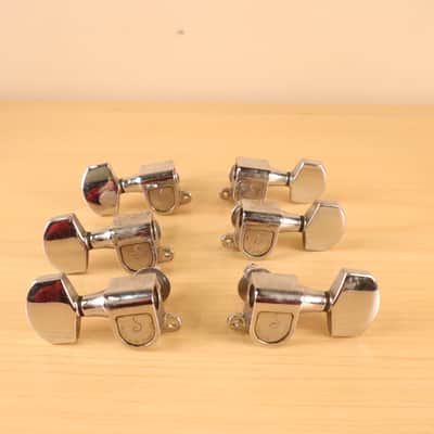 Vintage 1970's Schaller W. Germany 3x3 Chrome Tuners for Les Paul SG ES-335 image 3