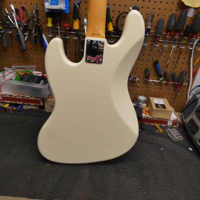 Fender '66' Jazz Bass MIJ 2013 - Olympic White w/Matching Headstock - - LOTS of Great Upgrades!! image 8