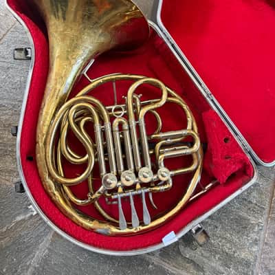 C. G. Conn 6D Double French horn. Made in USA image 1