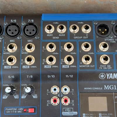 Yamaha MG12XU Mixing Console image 4