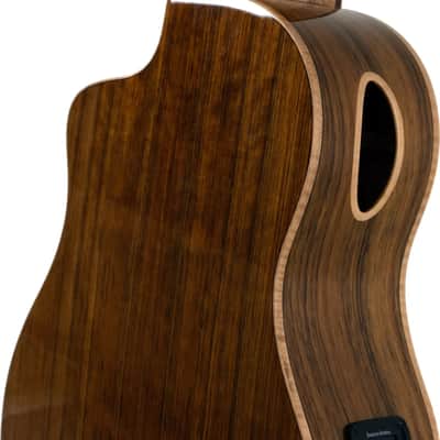 Washburn BTSC40SCE Bella Tono Suprema Grand Concert Acoustic-Electric Guitar, Solid Spruce Top image 5