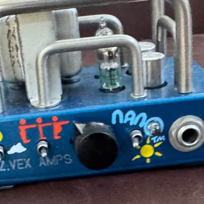 Zvex Nano Tube Amplifier Head 2006 - Hand Painted by Jason Myrold image 3