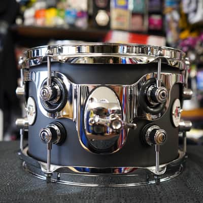 DW Design Series Black Satin 6.5" x 10" Maple Shell Tom | 10" Tom (2025) image 2
