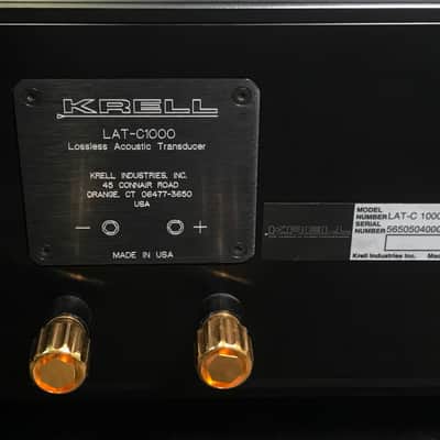 Krell LAT-C1000 Lossless Audio Transducer Center Channel Speaker (Single) image 13
