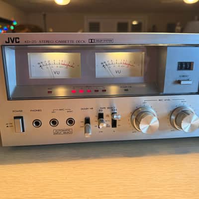 Vintage JVC Stereo Cassette Deck Model KD-25 Silver Japan Full Fresh Service🔥🎶 image 5