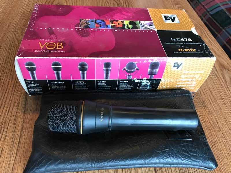 Electro-Voice N/D478 Cardioid Dynamic Microphone image 1